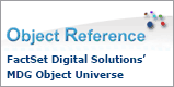 Explore FactSet Digital Solutions' MDG Object Universe